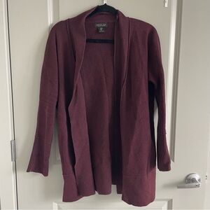 Rachel Zoe Deep Burgundy Cardigan